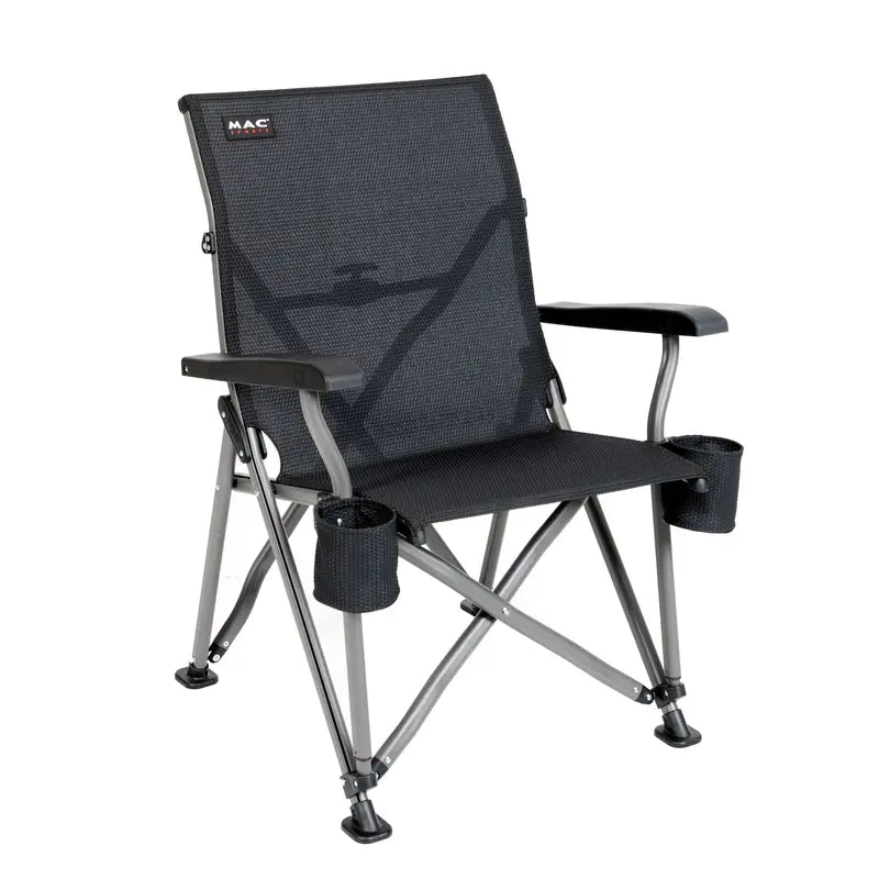 Mac Sports Heavy-Duty Folding Camp Chair – Durable Steel Frame and Reinforced Fabric