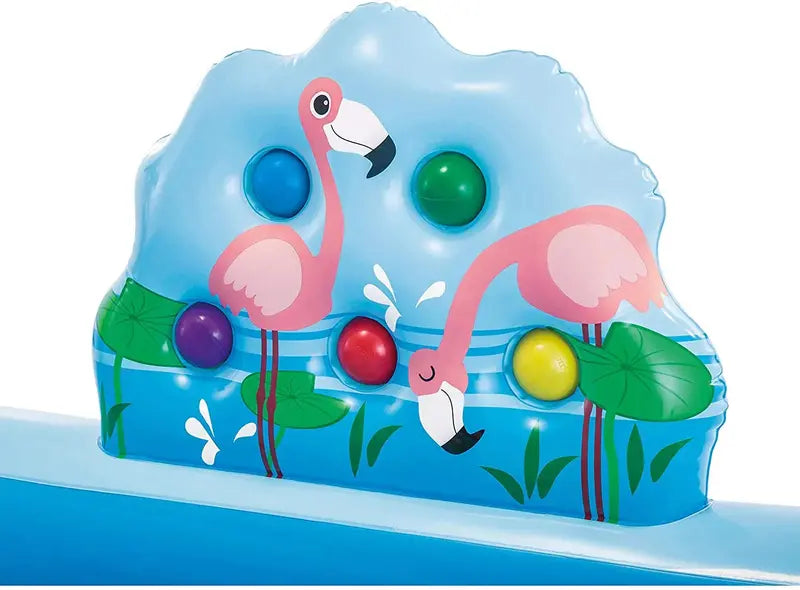Inflatable Jungle-Themed Play Center – 96″ x 78″ x 28″, Designed for Kids Ages 2+ with Safe Bounce Surface and Kid-Friendly Features