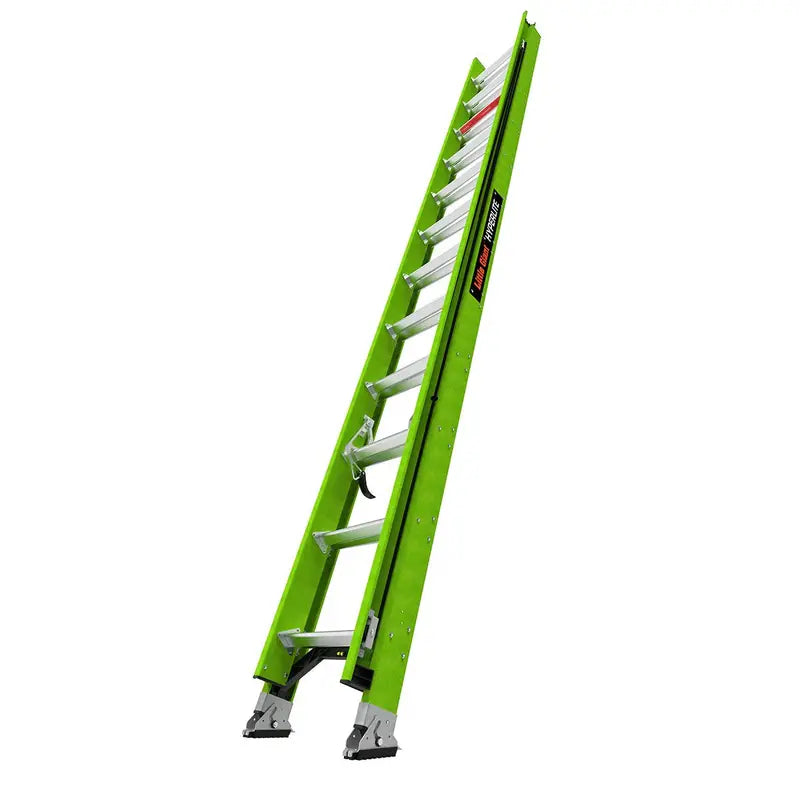 Little Giant HyperLite 24-Foot Fiberglass Extension Ladder – Lightweight, CSA-Approved, 300-Lb Load Capacity