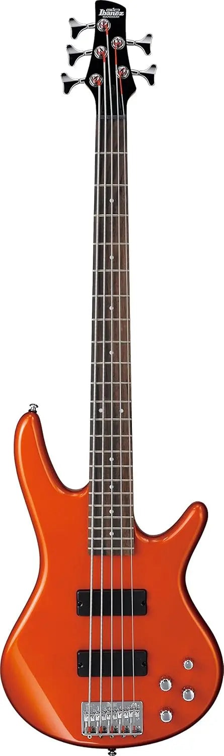 Ibanez GSR200 4-String Electric Bass Guitar, Pearl White, Right-Handed, Powersound Pickups