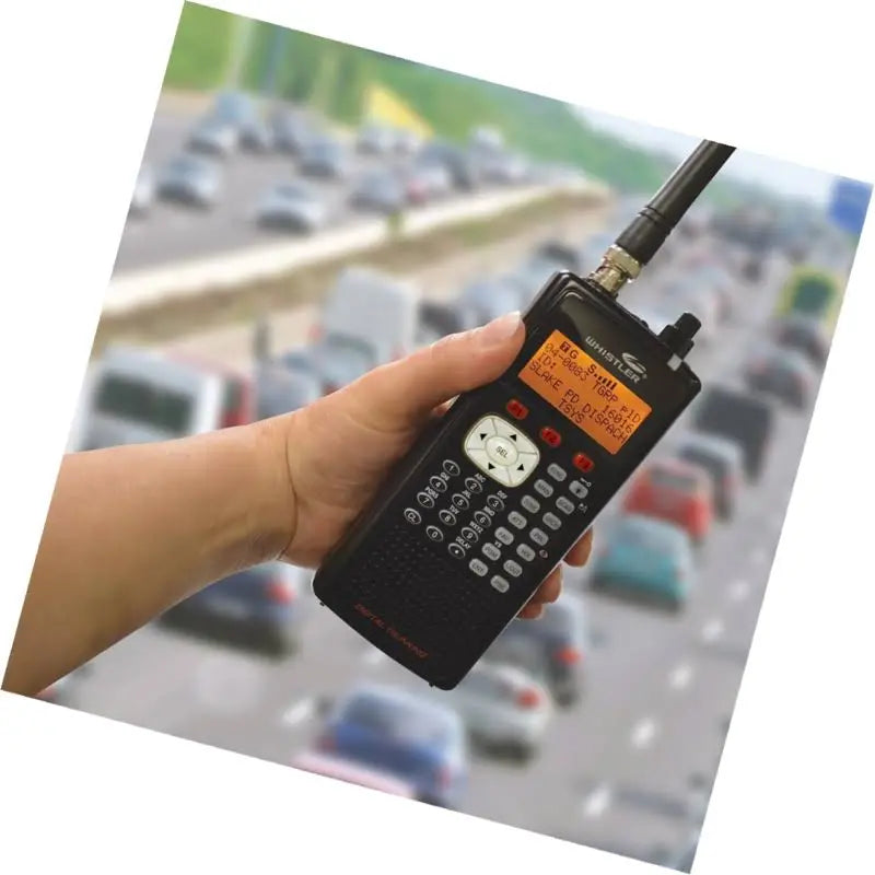 Whistler WS1040 Handheld Scanner Radio – Black Digital Frequency Monitor