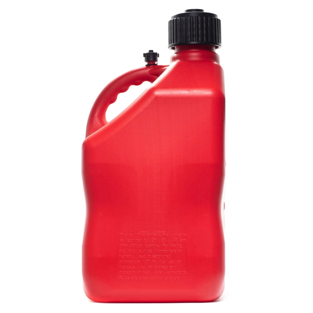 VP Racing Fuels 35160 Motorsport 5 Gallon Square Plastic Utility Jug Red w/ 14 Inch Deluxe Hose (4 Pack)