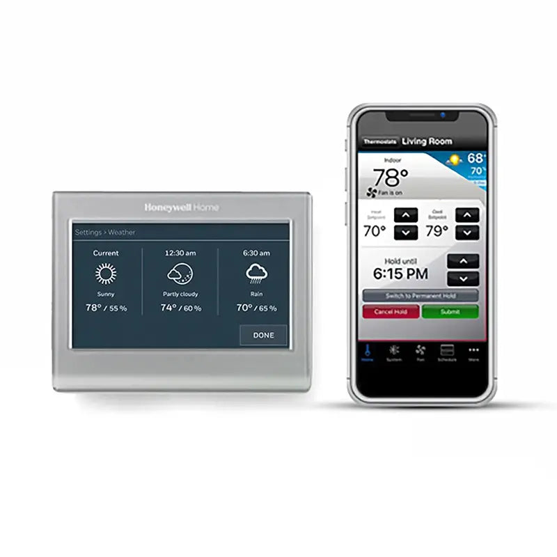 Honeywell Home Wi-Fi Smart Color Thermostat, Programmable, ENERGY STAR Certified, Alexa & Google Home Compatible