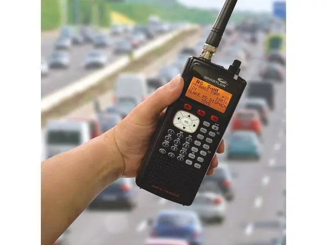 Whistler WS1040 Handheld Scanner Radio – Black Digital Frequency Monitor