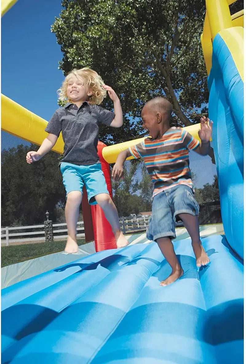 Little Tikes Giant Inflatable Slide & Bouncer Combo – Outdoor Play Center for Backyard Fun