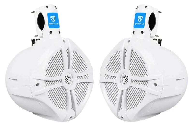 Pair of 8″ 600W Waterproof Roll Bar Speakers for Jeep Wrangler – Overhead Soundbar Style