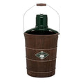 White Mountain Electric Ice Cream Maker – 6-Quart Capacity, Green & Brown Design