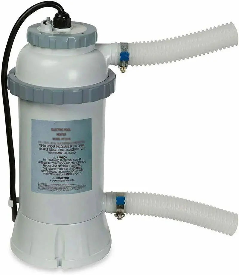 Intex 3000W Electric Pool Heater for Above-Ground Pools – Auto Shut-Off Safety Feature