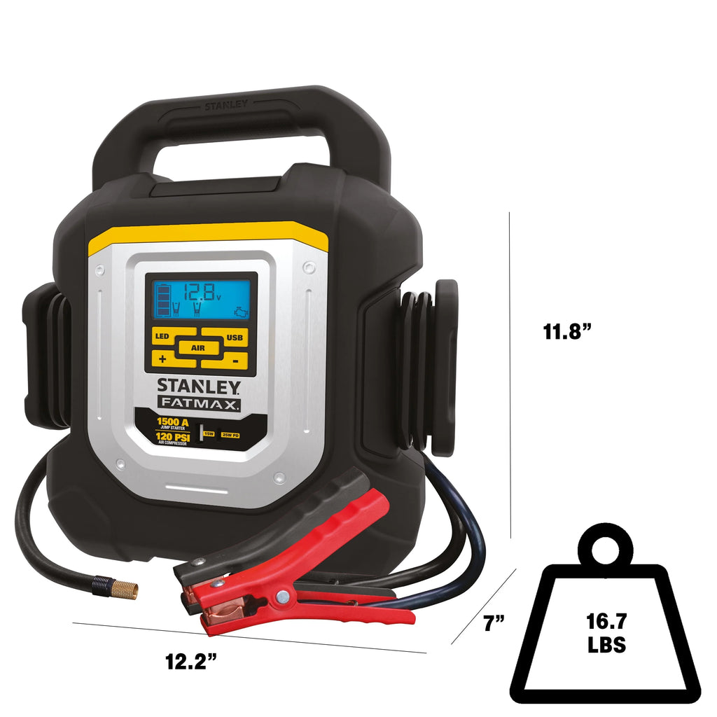 Stanley J15CF 1500 Amp Jump Starter