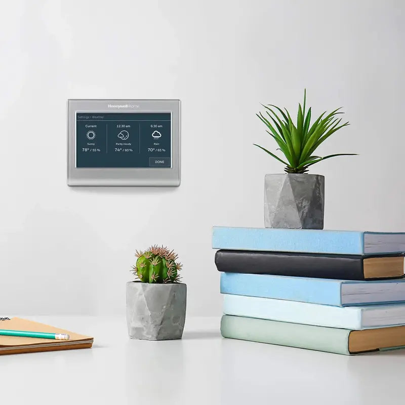 Honeywell Home Wi-Fi Smart Color Thermostat, Programmable, ENERGY STAR Certified, Alexa & Google Home Compatible
