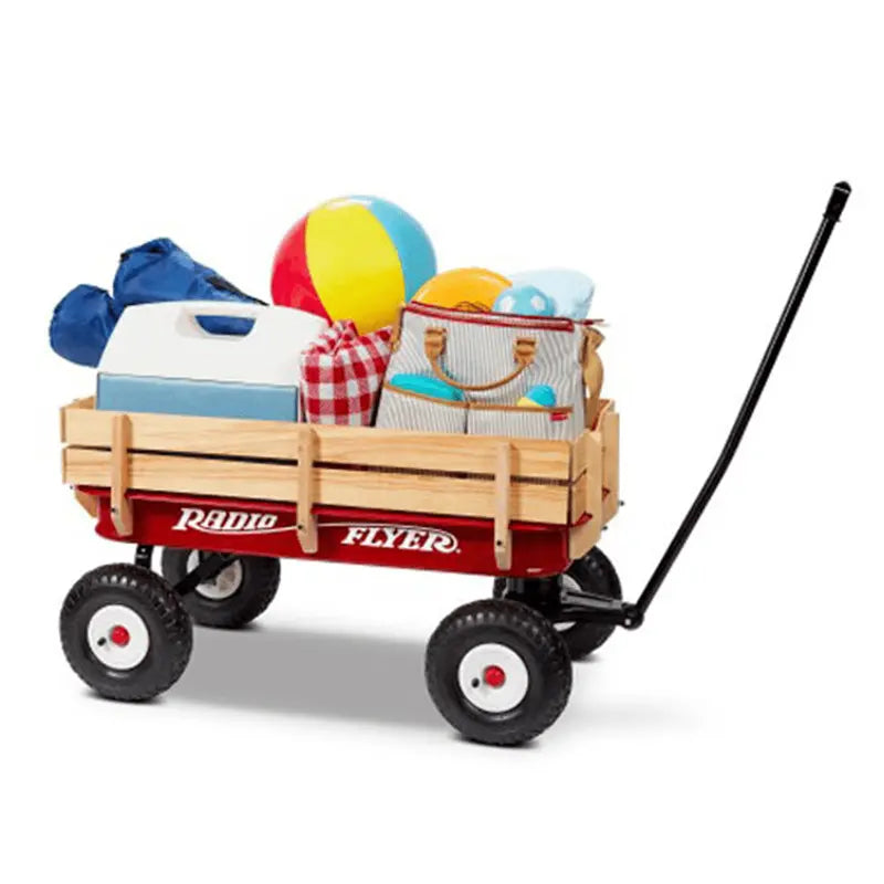 Radio Flyer, 36″ All Terrain Wagon, Air Tires, Red
