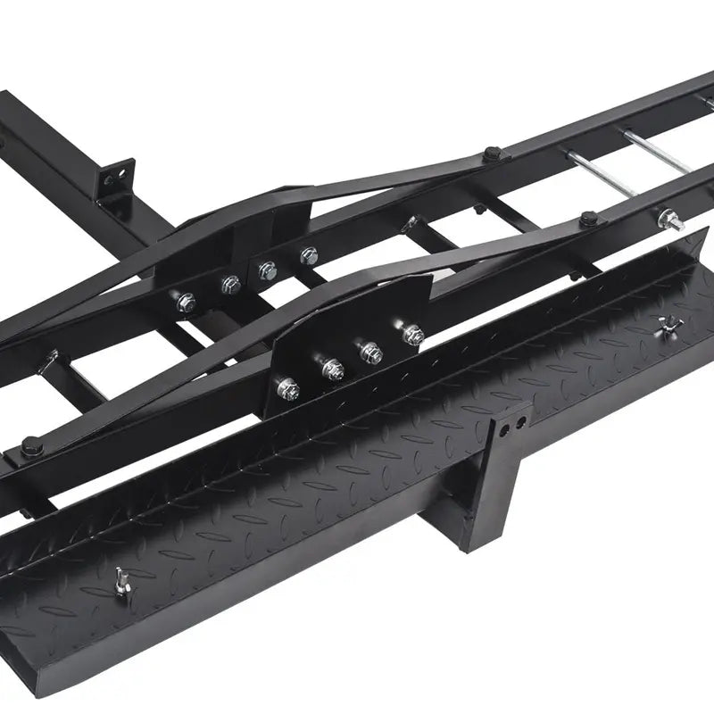 KOJEM Heavy Duty 500 Lbs Motorcycle Dirt Bike Carrier Rack with Ramp for 2″ Hitch Receiver