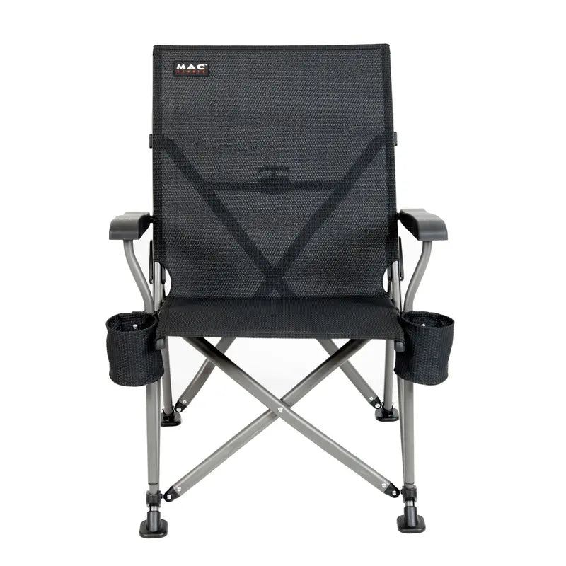 Mac Sports Heavy-Duty Folding Camp Chair – Durable Steel Frame and Reinforced Fabric
