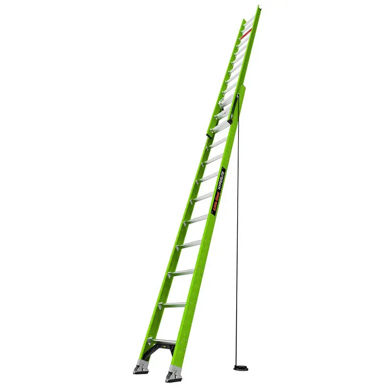 Little Giant HyperLite 24-Foot Fiberglass Extension Ladder – Lightweight, CSA-Approved, 300-Lb Load Capacity