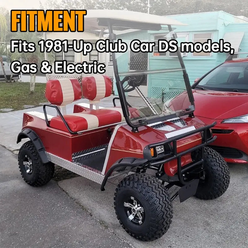 Kojem Front Bumper Brush Grille Guard Tubular for 1981- up DS Gas and Electric Models Club Cart