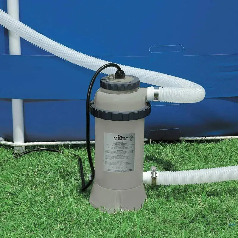 Intex 3000W Electric Pool Heater for Above-Ground Pools – Auto Shut-Off Safety Feature