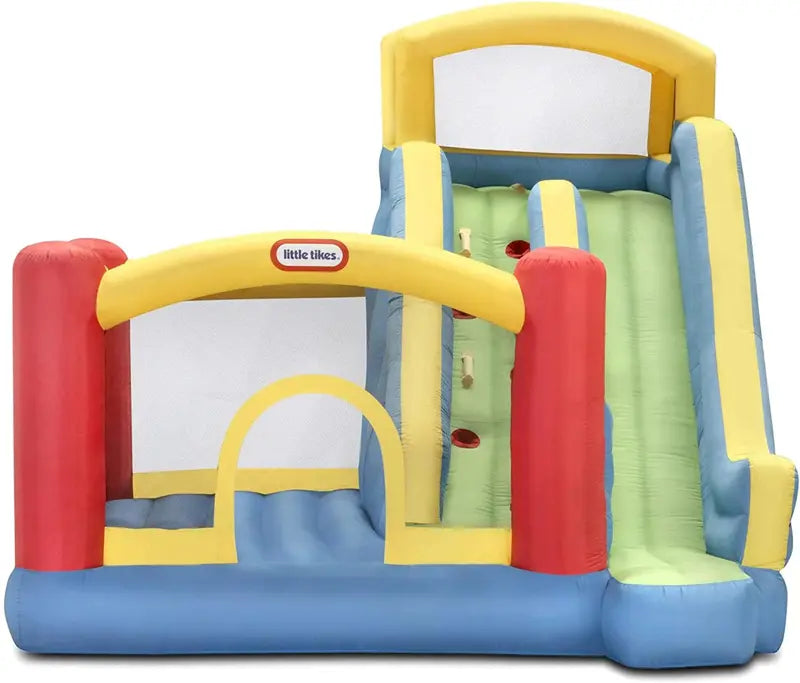Little Tikes Giant Inflatable Slide & Bouncer Combo – Outdoor Play Center for Backyard Fun