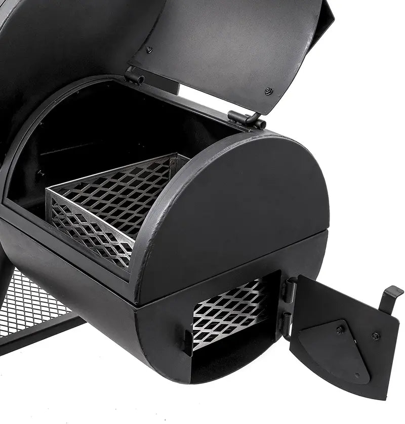 Longhorn Reverse Flow Offset Smoker – Traditional Texas-Style BBQ Pit