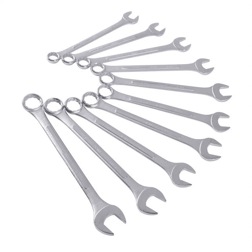 Sunex 10-PC SAE Raised Panel Jumbo Combi Wrench Set