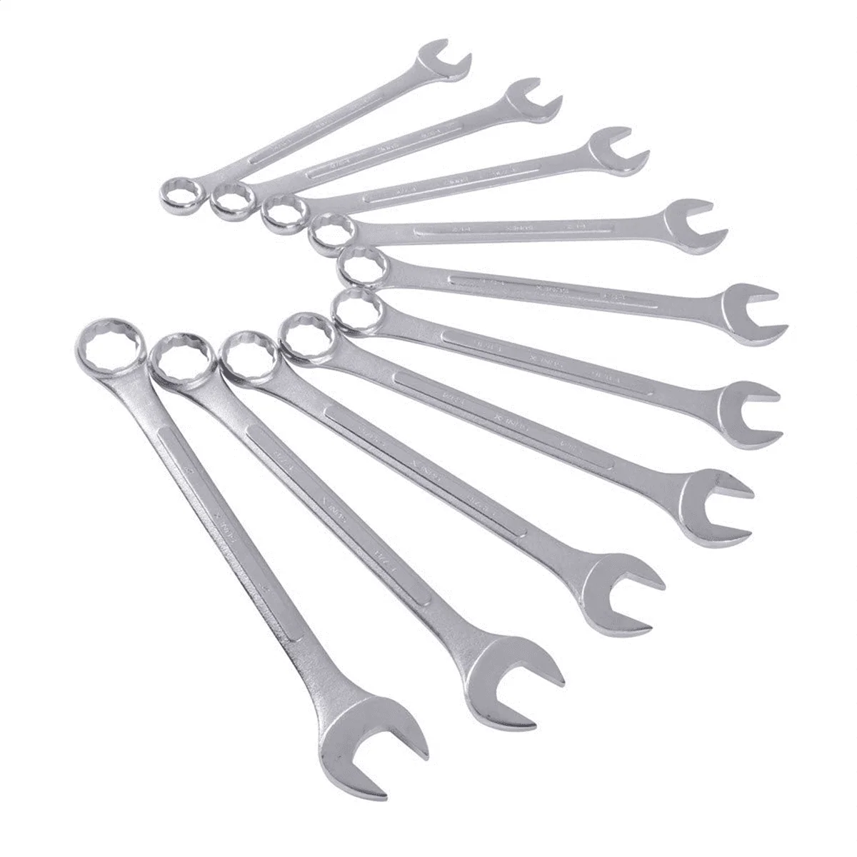 Sunex 10-PC SAE Raised Panel Jumbo Combi Wrench Set