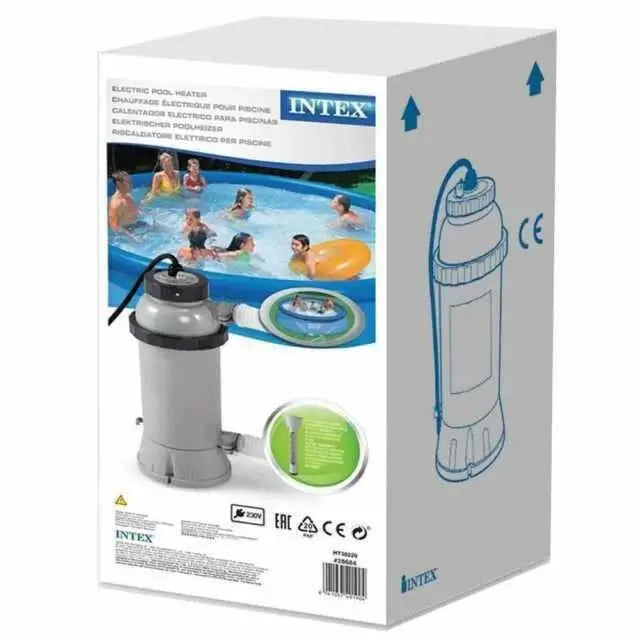 Intex 3000W Electric Pool Heater for Above-Ground Pools – Auto Shut-Off Safety Feature