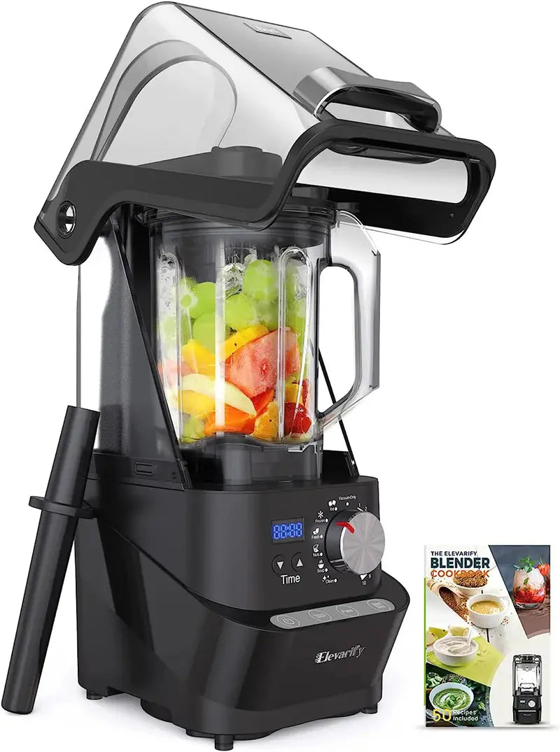 KitchenAid Quiet Professional Vacuum Blender – 1500W Commercial-Grade Smoothie Maker with 56-Oz Jar