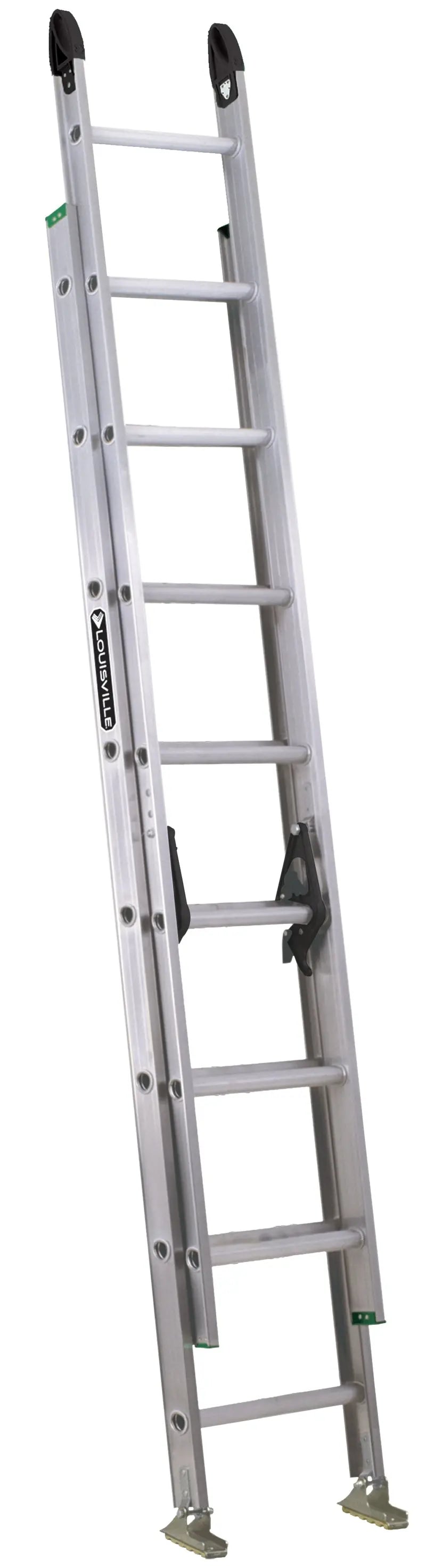 Louisville Ladder 16' Aluminum Extension, 15′ Reach, 225 lbs Load Capacity, W-2222-16PG