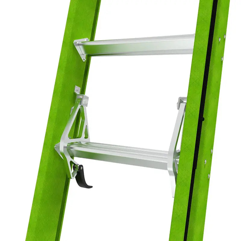 Little Giant HyperLite 24-Foot Fiberglass Extension Ladder – Lightweight, CSA-Approved, 300-Lb Load Capacity