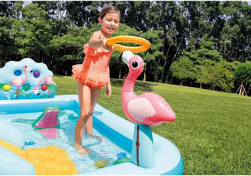 Inflatable Jungle-Themed Play Center – 96″ x 78″ x 28″, Designed for Kids Ages 2+ with Safe Bounce Surface and Kid-Friendly Features