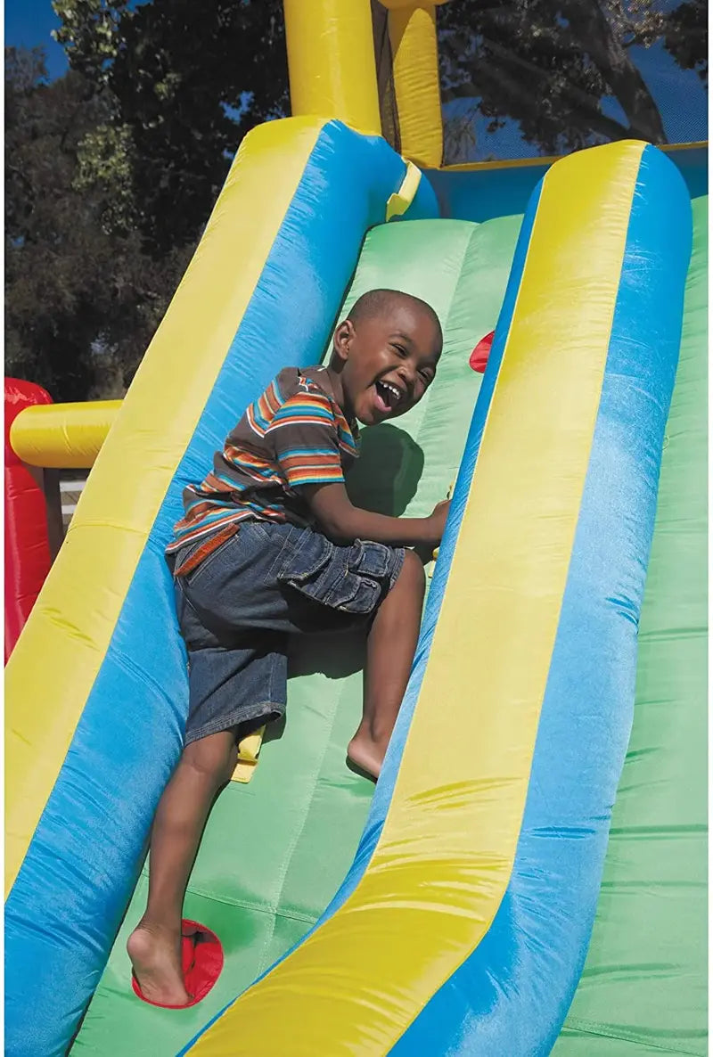 Little Tikes Giant Inflatable Slide & Bouncer Combo – Outdoor Play Center for Backyard Fun